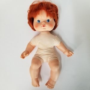 Vintage 1982 Strawberry Shortcake Doll 14" Blow A‎ Kiss American Greetings